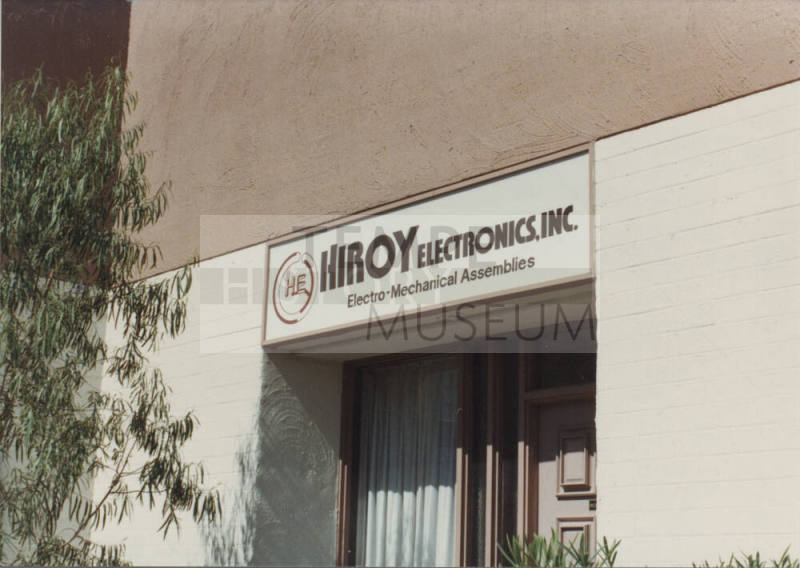 Hiroy Electronics, Inc. - 2105 South Hardy Drive - Tempe, Arizona