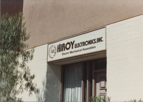 Hiroy Electronics, Inc. - 2105 South Hardy Drive - Tempe, Arizona