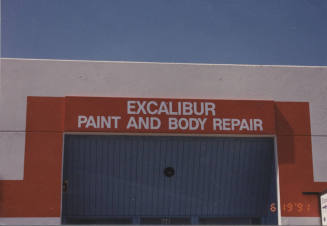 Excalibur Paint and Body Repair - 2141 South Industrial Park - Tempe, Arizona
