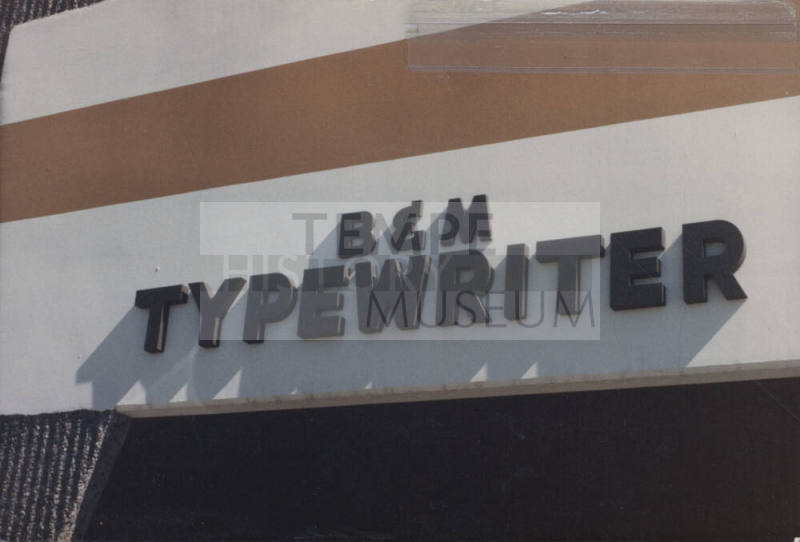 B & M Typewriter - 5235 South Kyrene Road - Tempe, Arizona