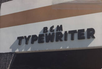 B & M Typewriter - 5235 South Kyrene Road - Tempe, Arizona