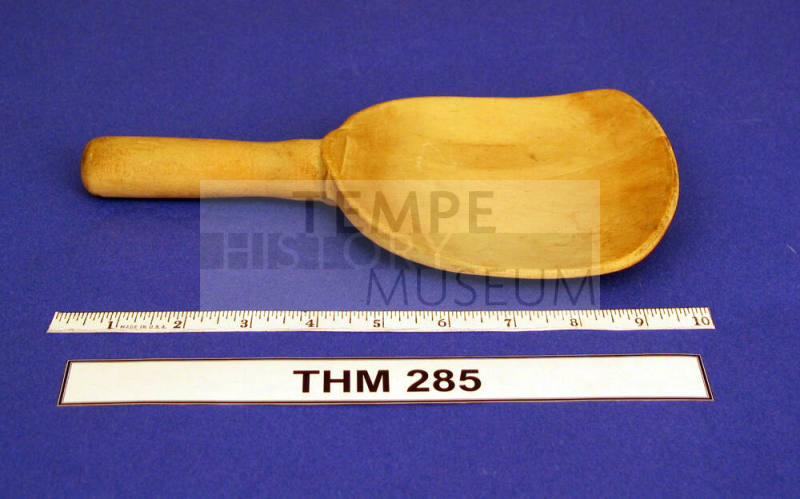 Wooden butter paddle