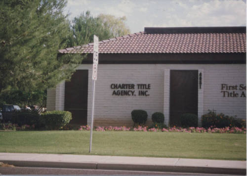 Charter Title Agency, Inc. - 4651 South Lakeshore Drive - Tempe, Arizona