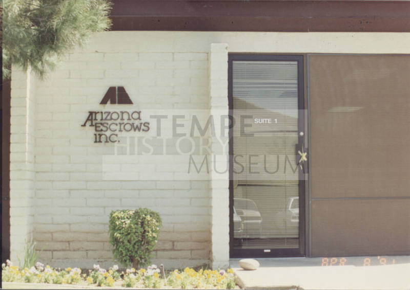 Arizona Escrows Inc. - 4651 South Lakeshore Drive, Suite 1 - Tempe, Arizona