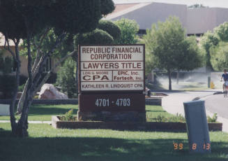 Republic Financial Corporation - 4701 South Lakeshore Drive - Tempe, Arizona