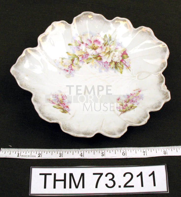 Flowered Candy Dish