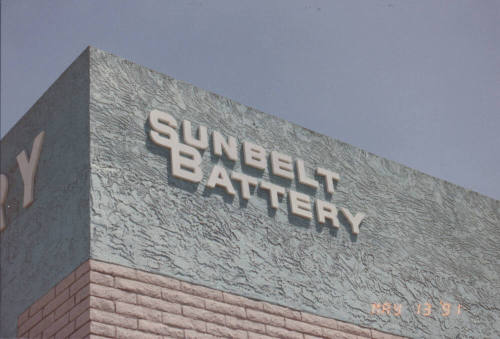 Sunbelt Battery - 525 South McClintock Drive - Tempe, Arizona
