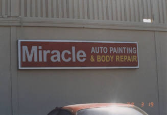 Miracle Auto Painting & Body Repair - 1335 S. McClintock Drive - Tempe, Arizona