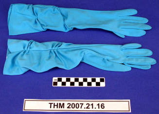 Ladies Dress Gloves and Hansen Glove Bag (original).