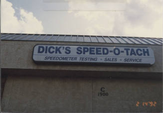 Dick's Speed-O-Tach - 1900 North McClintock Drive - Tempe, Arizona
