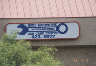 Home Automotive Car Care Center - 1900 North McClintock Drive - Tempe, Arizona
