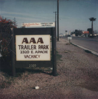 Aaa Trailer Park - 2320 East Apache Boulevard, Tempe, Arizona