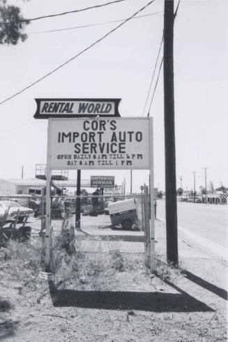 Cor's Import Auto Body Shop - 2323 East Apache Boulevard, Tempe, Arizona