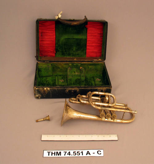 Cornet and carrying case