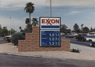 Exxon Gas Station  - 5130 South McClintock Drive - Tempe, Arizona