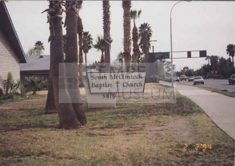 South McClintock Baptist Church - 5815 South McClintock Drive, Tempe, Arizona
