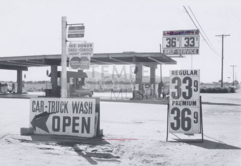 U-Fill-It Gasoline Station - 425 West Baseline Road, Tempe, Arizona