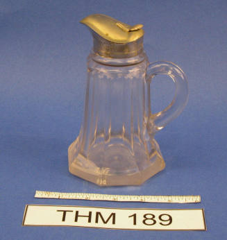 Octagonal Syrup Pitcher