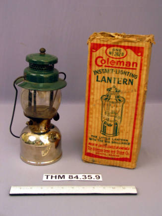 Coleman Gasoline Lantern, Box, Mantles