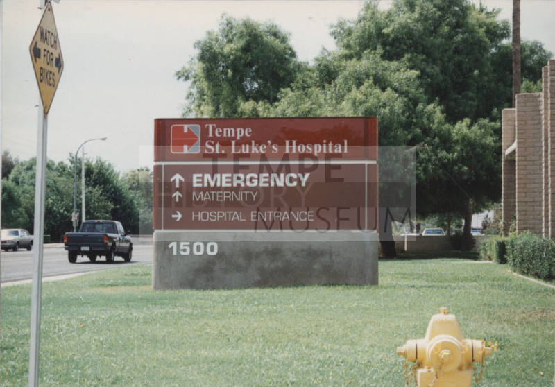 Tempe St. Luke's Hospital - 1500 South Mill Avenue - Tempe, Arizona