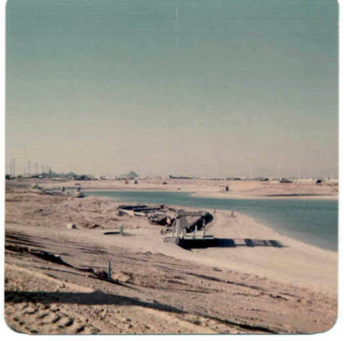 Photograph: Kiwanis Lake under Construction by Luis Chacon