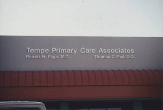 Tempe Primary Care Associates - 5030 South Mill Avenue - Tempe, Arizona