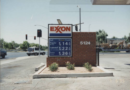Exxon Gas Station - 5124 South Mill Avenue - Tempe, Arizona