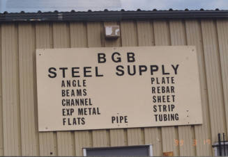 BGB Steel Supply - 903 North Miller Road - Tempe, Arizona