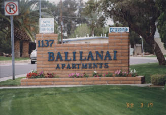 Bali Lanai Apartments - 1137 East Orange Street - Tempe, Arizona