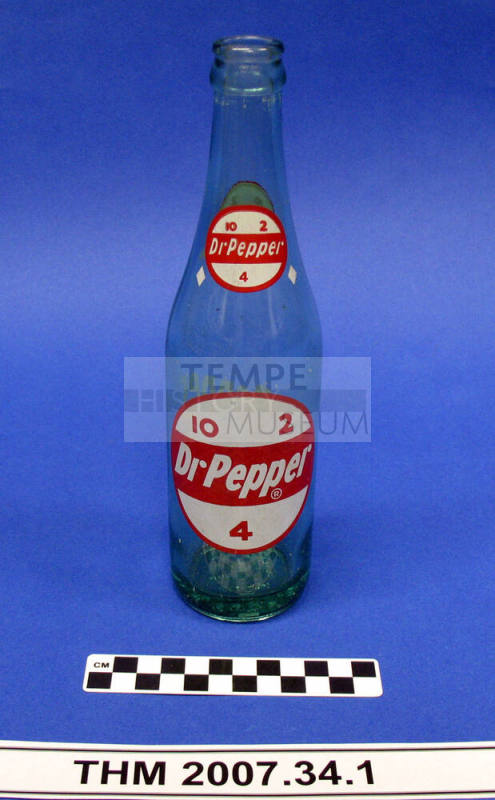 Dr. Pepper Bottle, 12 Ounce Size