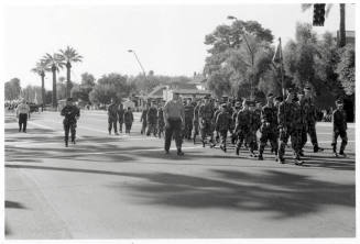 2004 Tempe Veterans' Day Parade, Marching Military Group