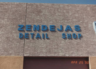 Zendejas Detail Shop - 738 South Perry Lane - Tempe, Arizona