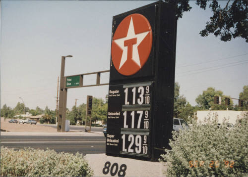 Texaco Star Mart Gasoline Service Station - 808 S. Priest Drive - Tempe, Arizona