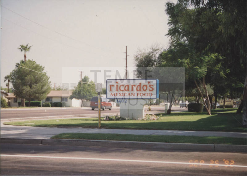 Ricardo's Mexican Food Restaurant - 1402 South Priest Drive - Tempe, Arizona