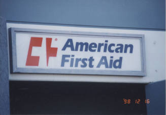 American First Aid - 633 South Rockford Drive - Tempe, Arizona
