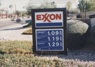 Denmar Exxon Gasoline Service Station - 809 South Rural Road - Tempe, Arizona