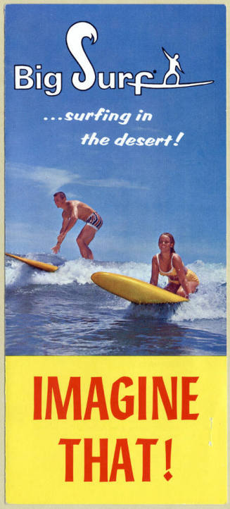 "Big Surf: Surfing in the desert" Brochure