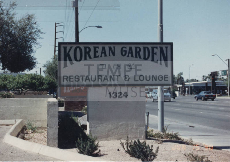 Korean Garden Restaurant & Lounge - 1324 South Rural Road - Tempe, Arizona