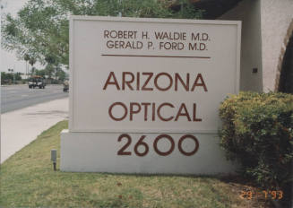 Arizona Optical - 2600 South Rural Road - Tempe, Arizona