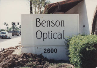 Benson Optical - 2600 South Rural Road - Tempe, Arizona