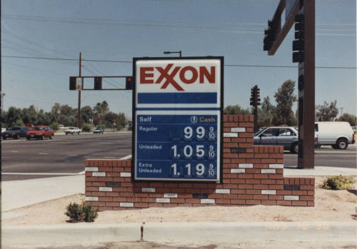 Exxon Gas Station - 3303 South Rural Road - Tempe, Arizona