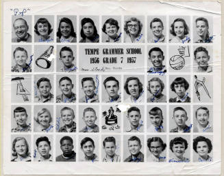 Tempe Grammer School Grade 7 1956/1957