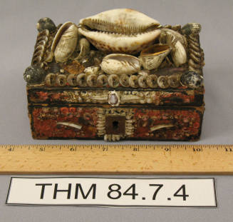Shell Covered Trinket Box
