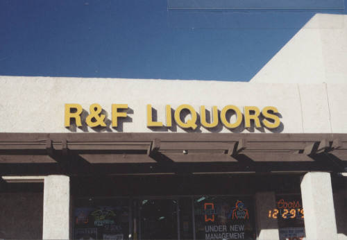 R & F Liquors  - 5128 South Rural Road - Tempe, Arizona