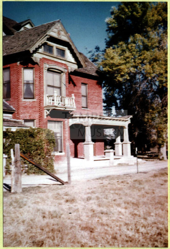 Photographic Slide, Petersen House South Side 1960