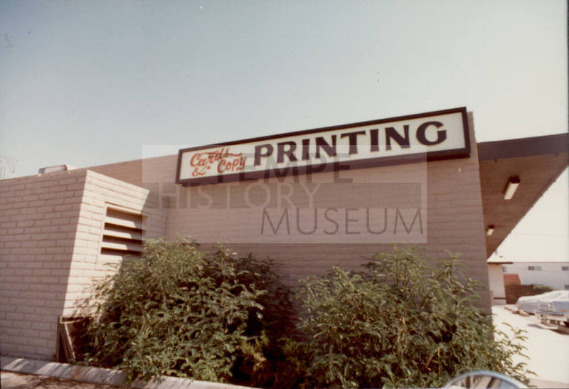 Cards and Copy Printing - 81 East Broadway Road, Tempe, Arizona
