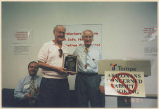 Pioneer Award Presented to Frank Plencner.