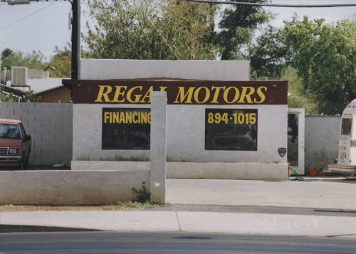 Regal Motors - 1015  North Scottsdale Road, Tempe, Arizona