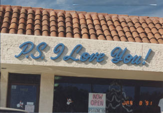 P.S. I Love You! - 1462  North Scottsdale Road, Tempe, Arizona