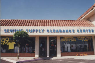 Sewing Supply Clearance Center  - 1526  North Scottsdale Road, Tempe, Arizona